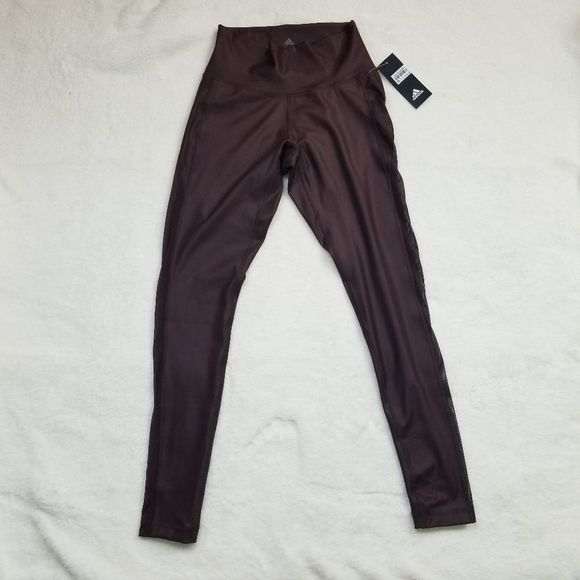 Adidas Night Red Climate Liquid shine Legging XS